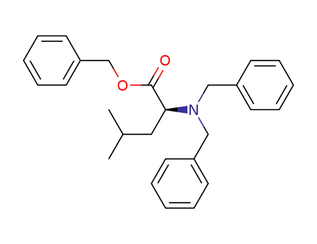 L-Leucine, N,N-bis(phenylmethyl)-, phenylmethyl ester