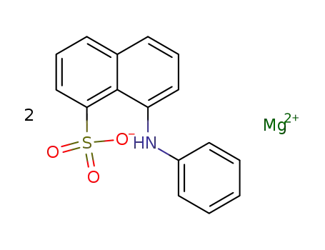 Molecular Structure of 18108-68-4 (8-Anilino-1-naphthalenesulfonic acid magnesium salt)