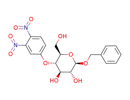benzyl 4-O-(3',4'-dinitrophenyl)-β-D-glucopyranoside