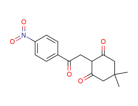 5,5-Dimethyl-2-(2-(4-nitrophenyl)-2-oxoethyl)cyclohexane-1,3-dione