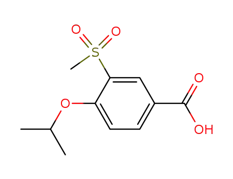 4-isopropoxy-3-(methylsulfonyl)benzoic acid