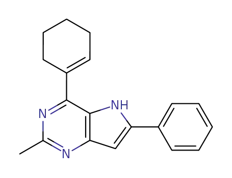 4-cyclohex-1-enyl-2-methyl-6-phenylpyrrolo[3,2-d]pyrimidine