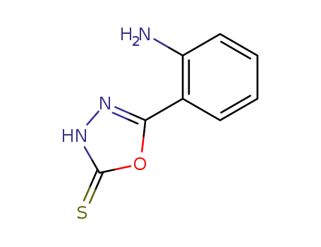 1,3,4-Oxadiazole-2(3H)-thione, 5-(2-aminophenyl)-