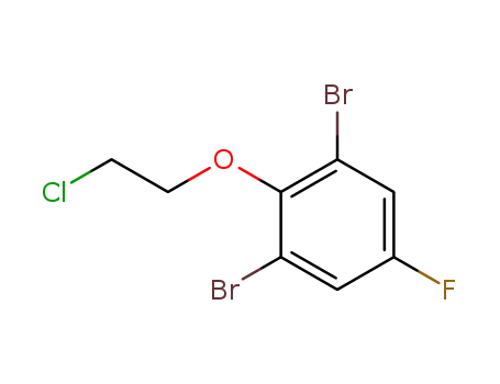 1,3-dibromo-2-(2-chloroethoxy)-5-fluorobenzene