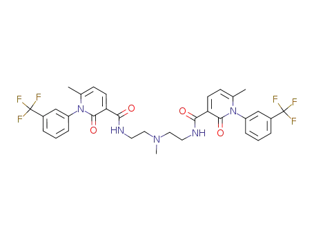 Molecular Structure of 950856-73-2 (C<sub>33</sub>H<sub>31</sub>F<sub>6</sub>N<sub>5</sub>O<sub>4</sub>)