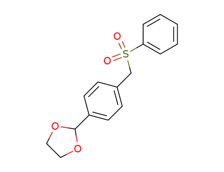 2-(4-((phenylsulfonyl)methyl)phenyl)-1,3-dioxolane