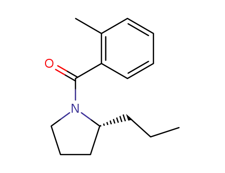 (S)-2-methyl-1-<<2'-(1-propyl)pyrrolidinyl>carbonyl>benzene