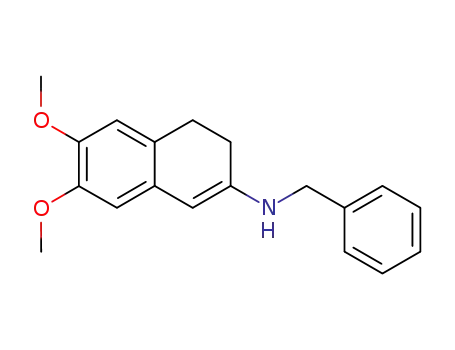 N-benzyl-6,7-dimethoxy-3,4-dihydronaphthalen-2-amine