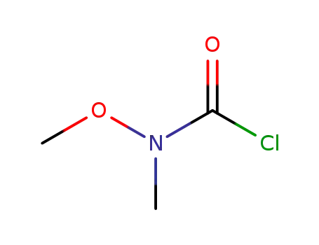 Molecular Structure of 30289-28-2 (N-METHOXY-N-METHYLCARBAMOYL CHLORIDE)