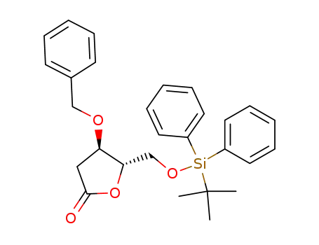5-O-(tert-butyldiphenylsilyl)-3-O-benzyl-2-deoxy-L-ribonolactone