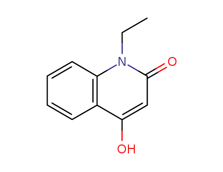 Molecular Structure of 54675-30-8 (1-Ethyl-4-hydroxy-2(1H)-quinolinone)