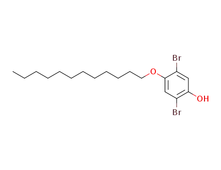Phenol, 2,5-dibromo-4-(dodecyloxy)-