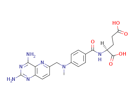 L-Glutamic acid,N-[4-[[(2,4-diaminopyrido[3,2-d]pyrimidin-6-yl)methyl]methylamino]benzoyl]- cas  76822-62-3