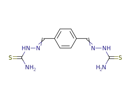 Molecular Structure of 3525-74-4 (benzene-1,4-dicarbaldehyde dithiosemicarbazone)
