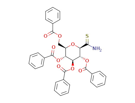 C-(2,3,4,6-TETRA-O-BENZOYL-BETA-D-GLUCOPYRANOSYL) THIOFORMAMIDE