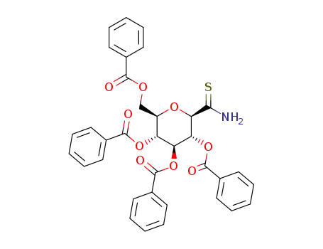 C-(2,3,4,6-TETRA-O-BENZOYL-BETA-D-GLUCOPYRANOSYL) 티오포름아미드