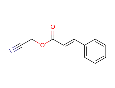 2-Propenoic acid, 3-phenyl-, cyanomethyl ester, (E)-
