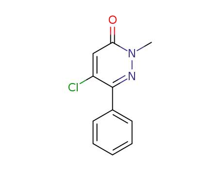 5-chloro-2-methyl-6-phenyl-pyridazin-3-one