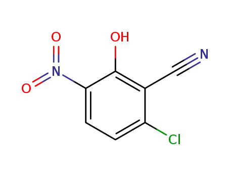 Molecular Structure of 201467-03-0 (6-chloro-2-hydroxy-3-nitrobenzonitrile)