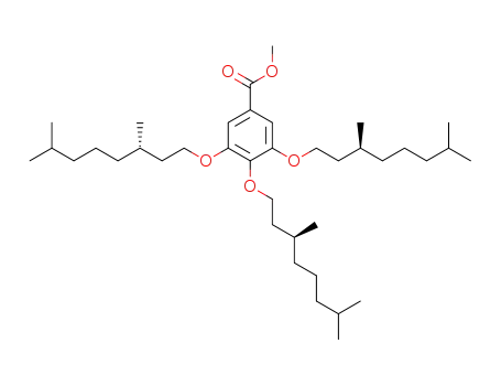 Benzoic acid, 3,4,5-tris[[(3S)-3,7-dimethyloctyl]oxy]-, methyl ester
