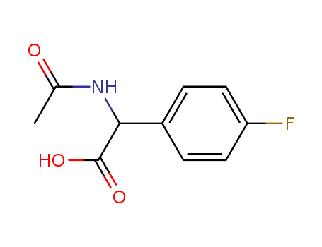 2-Acetamido-2-(4-fluorophenyl)acetic acid