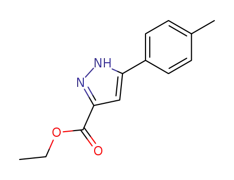 3- (4-METHYLPHENYL) -1H-PYRAZOLE-5-CARBOXYLIC ACID ETHYL 에스테르