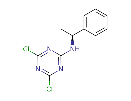 1,3,5-Triazin-2-amine, 4,6-dichloro-N-[(1S)-1-phenylethyl]-