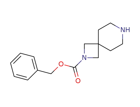 Molecular Structure of 1227456-92-9 (benzyl 2,7-diazaspiro[3.5]nonane-2-carboxylate)