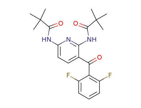 N-[3-(2,6-difluorobenzoyl)-6-[(2,2-dimethyl-1-oxopropyl)amino]-2-pyridinyl]-2,2-dimethylpropanamide