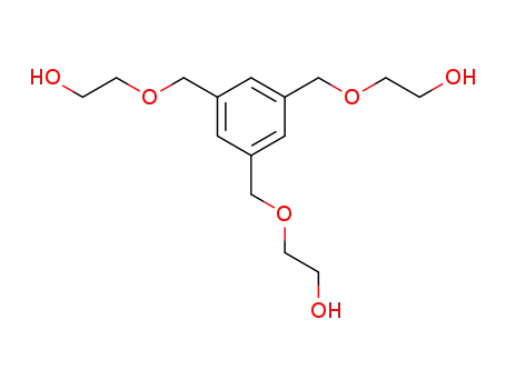 Molecular Structure of 152065-61-7 (Ethanol, 2,2',2''-[1,3,5-benzenetriyltris(methyleneoxy)]tris-)