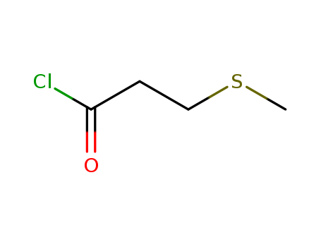 Propanoyl chloride,3-(methylthio)-