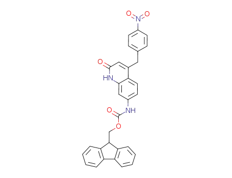 7-(9-fluorenylmethoxycarbonylamino)-4-(4-nitrobenzyl)-1H-quinolin-2-one
