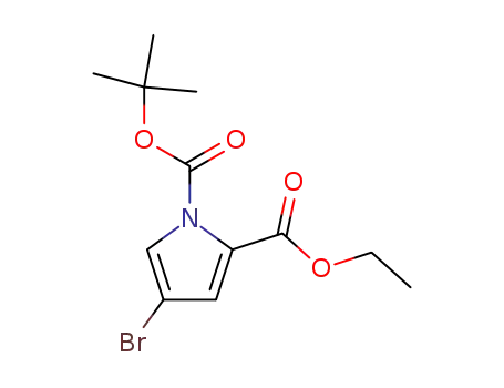 4-브로모-피롤-1,2-디카르복실산 1-tert-부틸 에스테르 2-에틸 에스테르