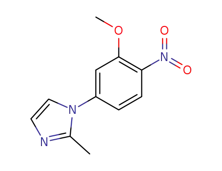 1H-Imidazole, 1-(3-methoxy-4-nitrophenyl)-2-methyl-