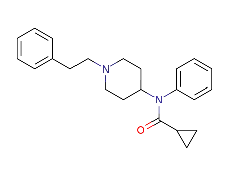 cyclopropanecarboxylic acid (1-phenethyl-4-piperidinyl)phenylamide