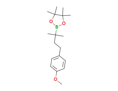 2-(4-(4-methoxyphenyl)-2-methylbutan-2-yl)-4,4,5,5-tetramethyl-1,3,2-dioxaborolane
