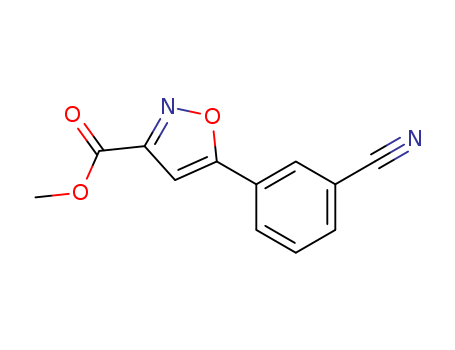 Methyl 5-(3-Cyanophenyl)isoxazole-3-carboxylate