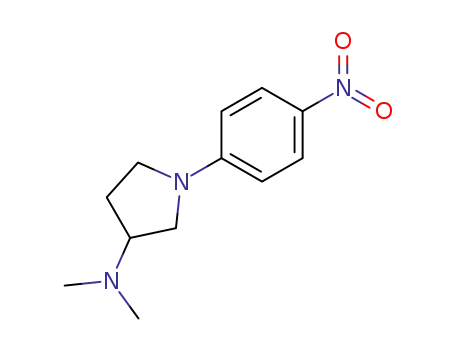 3-Pyrrolidinamine, N,N-dimethyl-1-(4-nitrophenyl)-