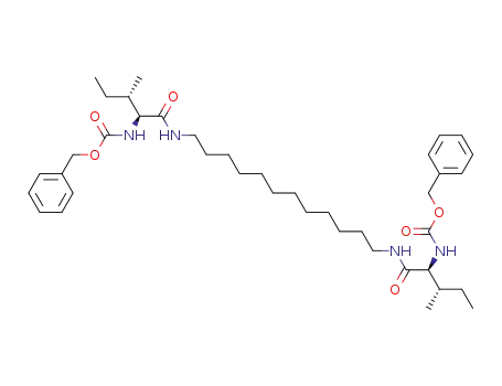 Molecular Structure of 201004-33-3 (2,5,18,21-Tetraazadocosanedioic acid,
3,20-bis[(1S)-1-methylpropyl]-4,19-dioxo-, bis(phenylmethyl) ester,
(3S,20S)-)