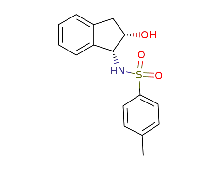 Benzenesulfonamide,
N-[(1R,2S)-2,3-dihydro-2-hydroxy-1H-inden-1-yl]-4-methyl-