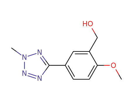 (2-methoxy-5-(2-methyl-2H-tetrazol-5-yl)phenyl)methanol