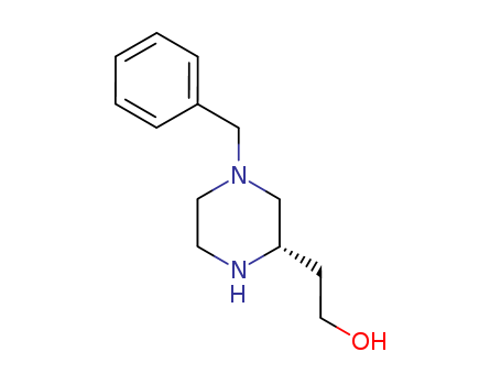 2-Piperazineethanol,4-(phenylmethyl)-, (2S)-