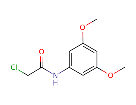 Molecular Structure of 66932-96-5 (2-CHLORO-N-(3,5-DIMETHOXY-PHENYL)-ACETAMIDE)