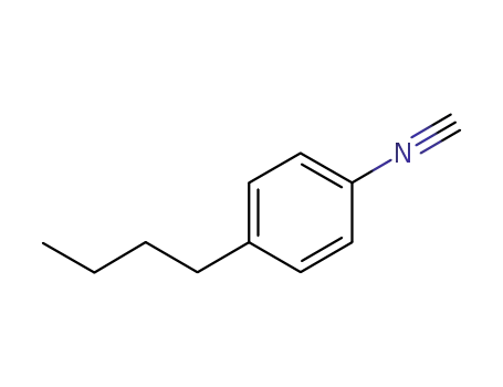 Molecular Structure of 141399-15-7 (Benzene, 1-butyl-4-isocyano- (9CI))