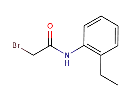 Molecular Structure of 895854-04-3 (2-bromo-N-(2-ethylphenyl)acetamide)