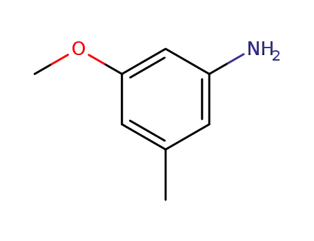 Molecular Structure of 66584-31-4 (3-Methoxy-5-methylphenylamine)