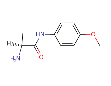 Propanamide, 2-amino-N-(4-methoxyphenyl)-, (S)-