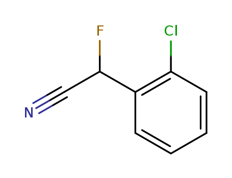 Benzeneacetonitrile, 2-chloro-a-fluoro-