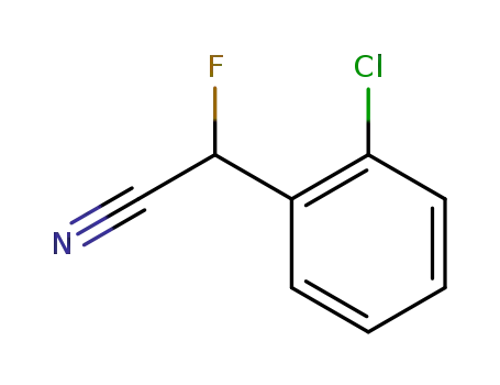 2-(2-chlorophenyl)-2-fluoroacetonitrile