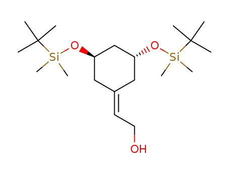 2-[(3R,5R)-3,5-Bis[[(1,1-dimethylethyl)dimethylsilyl]oxy]cyclohexylidene]ethanol